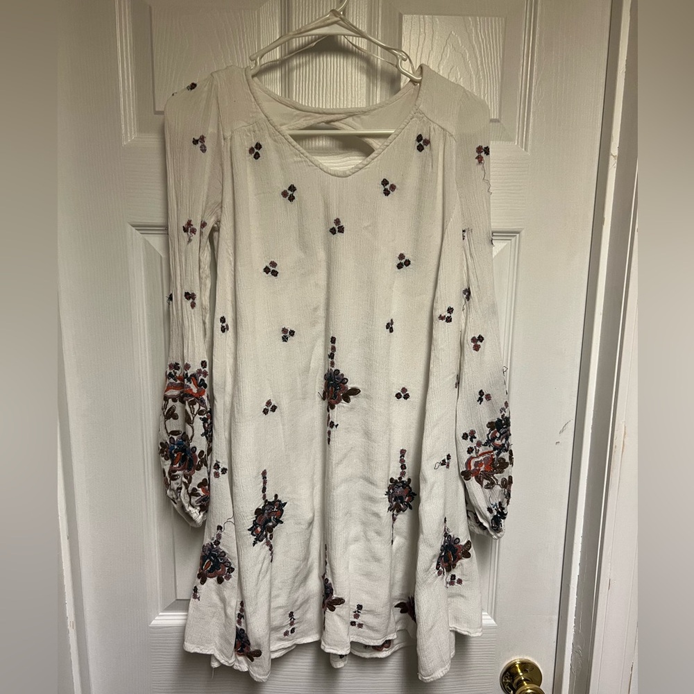 Free People Emma Austin Mini Dress. Oversized. Womens size XS